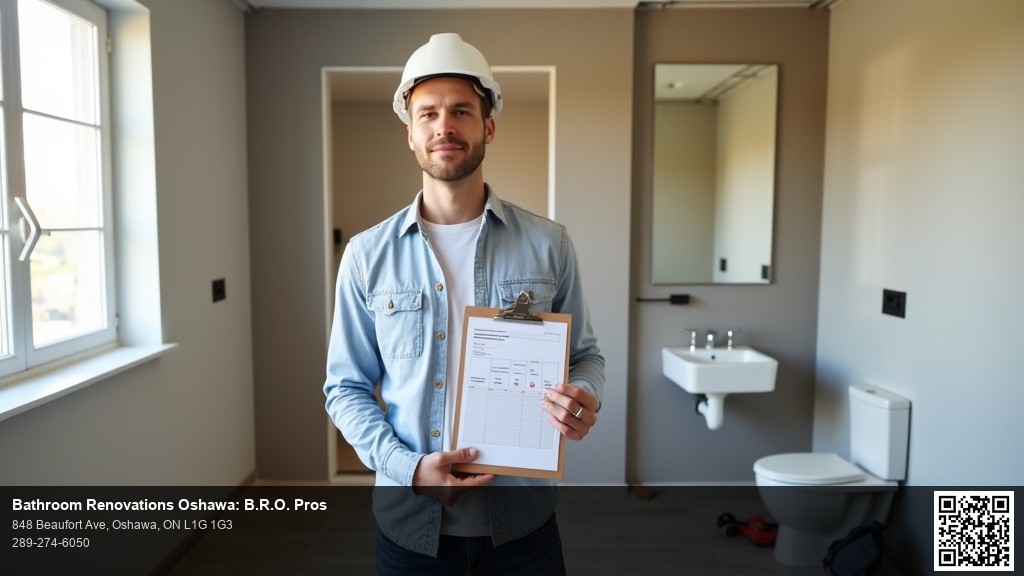 Bathroom renovation Oshawa - BRO Pros