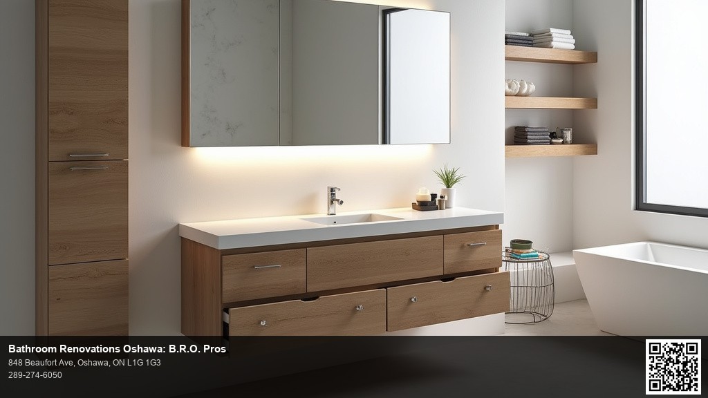 How to Choose the Right Vanity Size for Your Oshawa Bathroom Renovation
